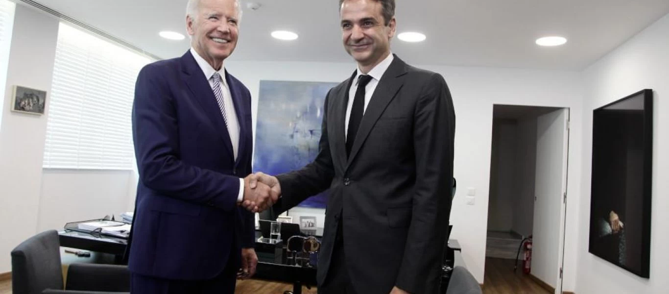 Διάρκεια 30 λεπτών η επικοινωνία Μητσοτάκη-Μπάιντεν: Θα επικοινωνήσει και με τον Ερντογάν ο Αμερικανός πρόεδρος